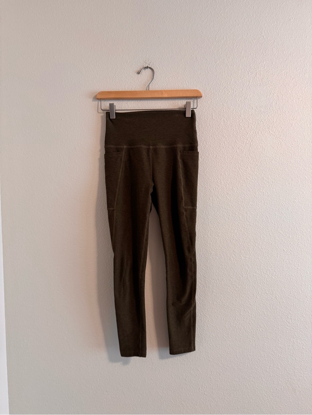 Beyond Yoga Olive High-Waist Leggings